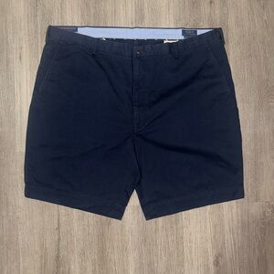 Polo by Ralph Lauren Men's Nautical Ink Blue Flat Front Shorts